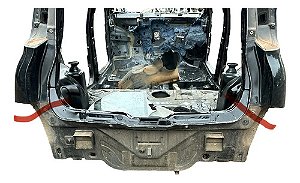 Painel Traseiro Fiat Uno 2016 2017 2018 2019 2020 2021