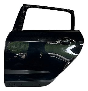 Porta Traseira Esquerda Peugeot 2008 2016 Até 2021 Traseira Esquerdo Preto