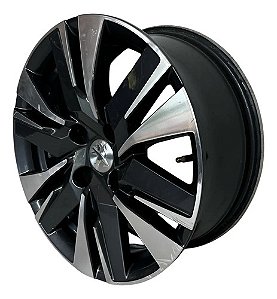 Roda Aro 16 Peugeot 2008 2016 Até 2021 Preto