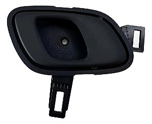 Maçaneta Interna Dianteira Direita Renault Kwid Preto Dianteira