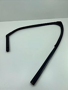 Canaleta Porta Traseira Esquerda Ford Ecosport 2013 A 2018 Preto
