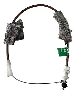 Cabo Fechadura Porta Dianteira Vw Fox 2015 A 2021 Traseira