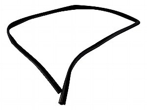 Canaleta Porta Direita Vw Saveiro G7 G8 Preto