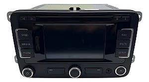 Multimidia Vw Tiguan 2013 A 2017 3c8035278d Preto