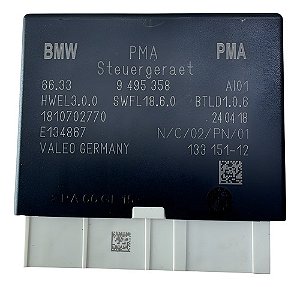 Módulo Estacionamento Bmw X1 2016 A 2019 9495358 Preto