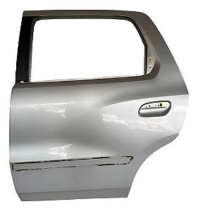 Porta Traseira Esquerda Chevrolet Spin Até 2018 Traseira Esquerdo Prateado