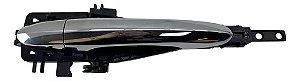 Maçaneta Externa Traseir Esquerda Ford Territory 2021 A 2024 Prateado Traseira