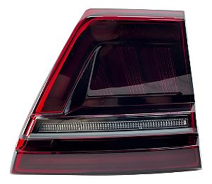 Lanterna Esquerda Tampa Traseira Ford Territory Até 2024 Esquerdo/motorista Vermelho