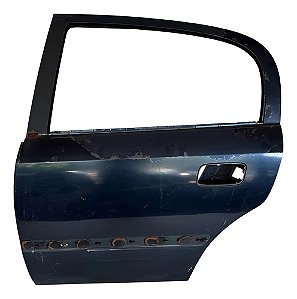 Porta Traseira Esquerda Gm Astra 2001 A 2011 Traseira Esquerdo Azul
