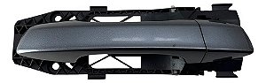 Maçaneta Externa Traseira Direita Vw Polo Virtus 2017 A 2021 Prateado Traseira