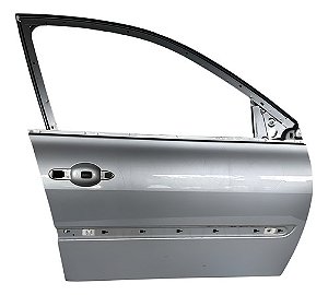 Porta Dianteira Direita Renault Megane 2007 A 2012 Dianteira Direito Prateado