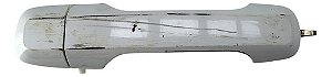Maçaneta Externa Traseira Esquerda Ford Fiesta 2004 A 2014 Branco Traseira