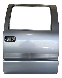 Porta Traseira Direita Chevrolet S10 2001 A 2011 Traseira Direito Prateado