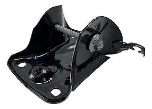 Suporte Eixo Traseiro Esquerdo Vw Polo Virtus 2017 A 2025 Preto