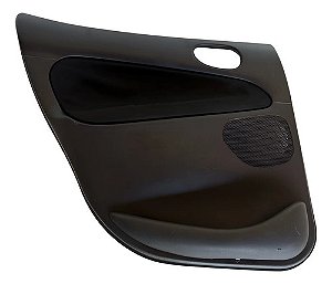 Forro De Porta Traseiro Esquerdo Peugeot 207 2008 A 2013 Preto