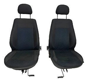 Bancos Dianteiro Volkswagen Gol Voyage G5 G6 G7 G8 Preto