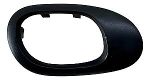 Moldura Maçaneta Interna Esquerda Peugeot 206 207 9628405077 Preto Dianteira/traseira