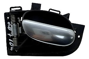 Maçaneta Interna Lado Esquerdo Peugeot 206 207 Preto Dianteira/traseira