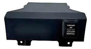 Moldura Tomada 12v Honda Fit 2009 A 2013 77295tj0 Preto