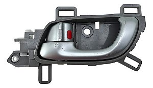 Maçaneta Interna Traseira Esquerda Honda Civic 2012 A 2016 Cinza Traseira