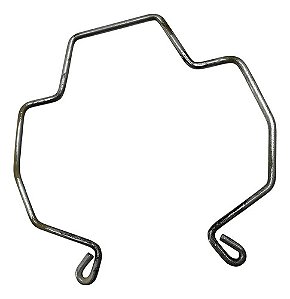 Grampo Trava Mangueira Intercooler  Montana 1.2 2021 A 2025 Prateado