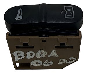 Botão Trava Porta Dianteira Direito Vw Bora