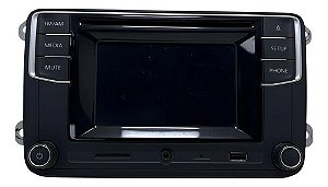 Rádio Multimídia Original Volkswagen Gol Voyage G7 G8 Preto