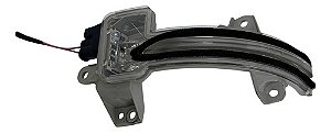 Lanterna Pisca Retrovisor Esquerdo Honda City 2015 A 2021 Prateado