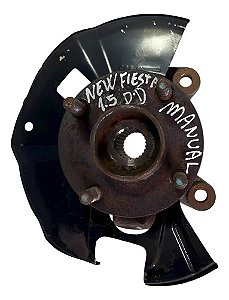 Montante Dianteiro Direito New Fiesta 1.5 2013 A 2018 Sigma Preto