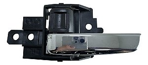 Maçaneta Interna Dianteira Esquerda Outlander 2014 A 2018 Prateado Dianteira