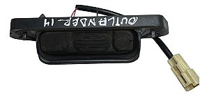 Maçaneta Abertura Tampa Traseira Outlander 2014 A 2018 Preto Traseira