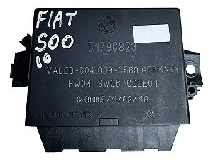 Modulo Estacionamento Fiat 500 2009 A 2011 Preto