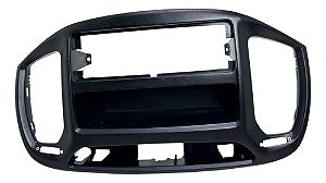 Moldura Radio Painel Fiat Uno 2017 A 2021 Preto