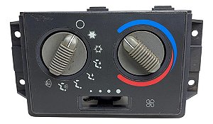 Botão Comando Ar Gm S10 Blazer 1995 A 2000 Preto