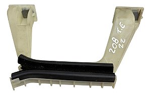 Guia Vidro Porta Traseira Esquerda Peugeot 208 2021 A 2025 Branco