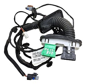 Chicote Porta Dianteira Direita Peugeot 208 2021 A 2025 Preto