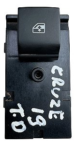 Botão Vidro Porta Traseira Gm Cruze Lt 2017 A 2021