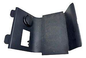 Moldura Tomada 12v Console Hyundai Hb20 2013 A 2019 Preto