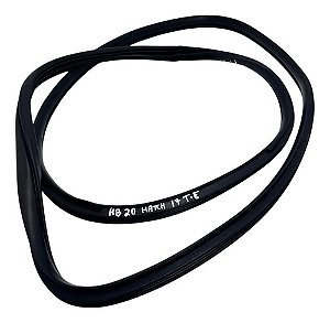 Borracha Carroceria Traseira Esquerda Hb20 Hatch 2013 A 2019 Preto