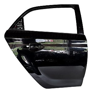 Porta Traseira Direita Hyundai Hb20 Hatch 2013 A 2019 Traseira Direito Preto