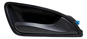 Maçaneta Interna Lado Direito Hyundai Hb20 2013 A 2019 Preto Dianteira/traseira