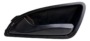 Maçaneta Interna Traseira Esquerda Hyundai Hb20 13 A 19 Preto Traseira