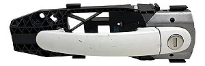 Maçaneta Externa Dianteira Esquerda Vw Up 2013 A 2018 Branco Dianteira