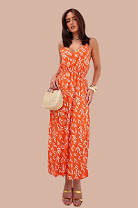 VESTIDO BOSSA ESTAMPA FLOR DE ÂMBAR