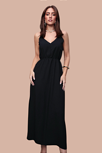 VESTIDO BOSSA COR PRETA