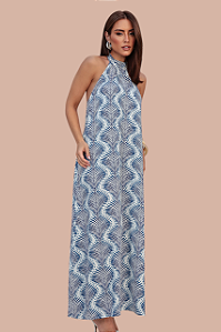 VESTIDO JOÁ ESTAMPA CONCHAS