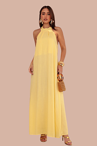VESTIDO JOÁ COR BAUNILHA