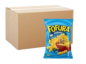 Salgadinho Fofura Requeijão 70g C/10 Unid