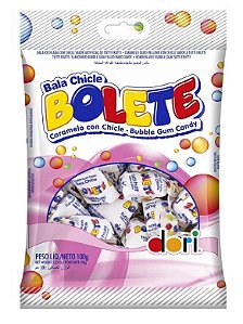 Bala Chiclete Bolete Tutti Frutti Dori 100g