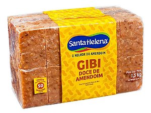 Doce de Amendoim Gibi Santa Helena C/ 50un 1,5kg